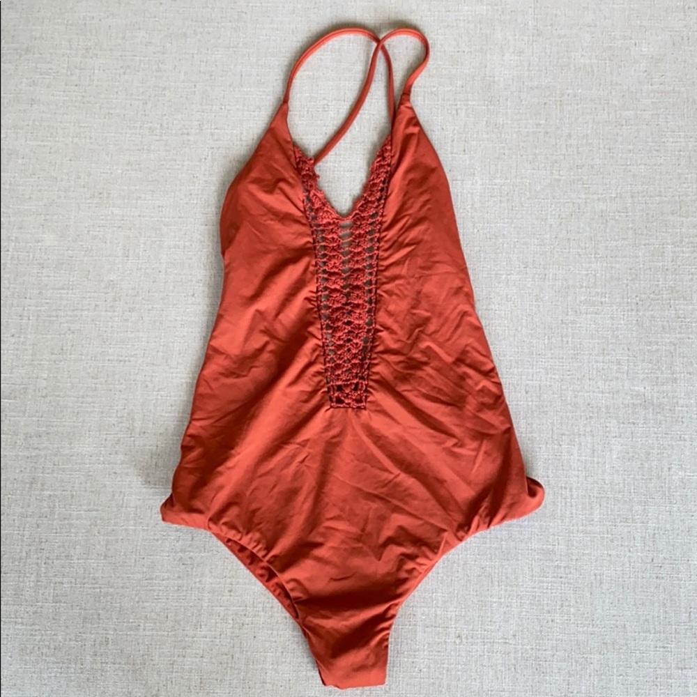 Billabong macrame one piece
